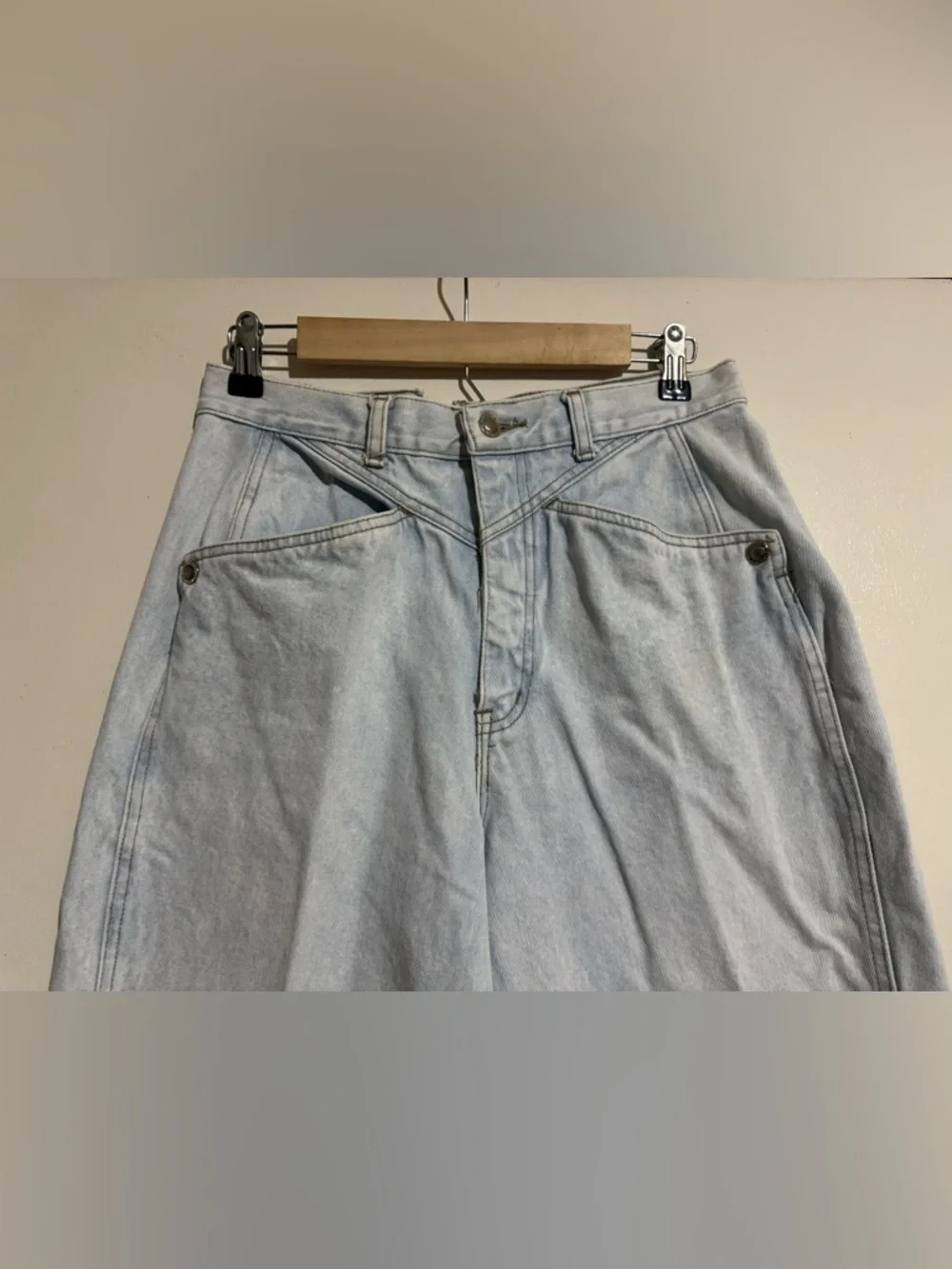Lawman 90s vintage light wash high rise barrel jeans size 13